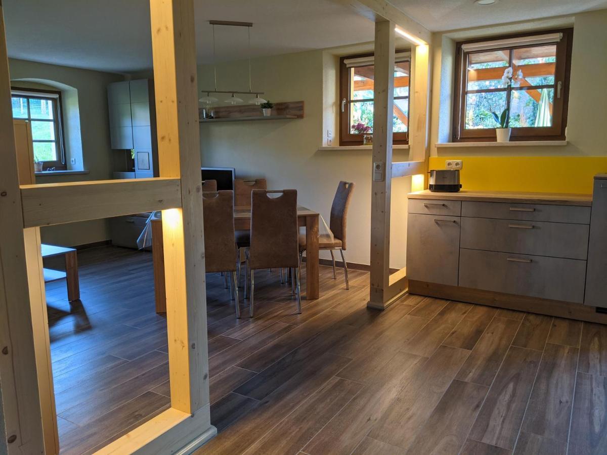 Ferienwohnung Aus-Zeit Auf Dem Lande Bad Gottleuba Εξωτερικό φωτογραφία